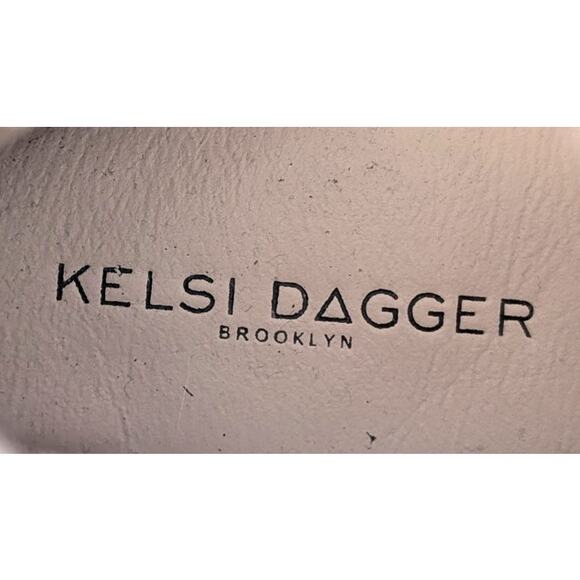 Kelsi Dagger Moto Sherpa Boots Size 9 Tan Beige Ankle Zip - Picture 9 of 10